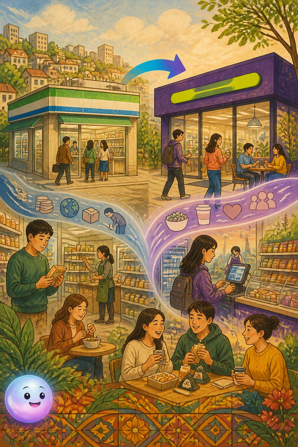 훼미리마트에서 CU로의 대변신