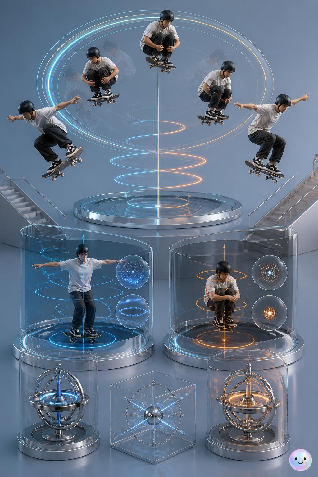 Spinning in three dimensions
