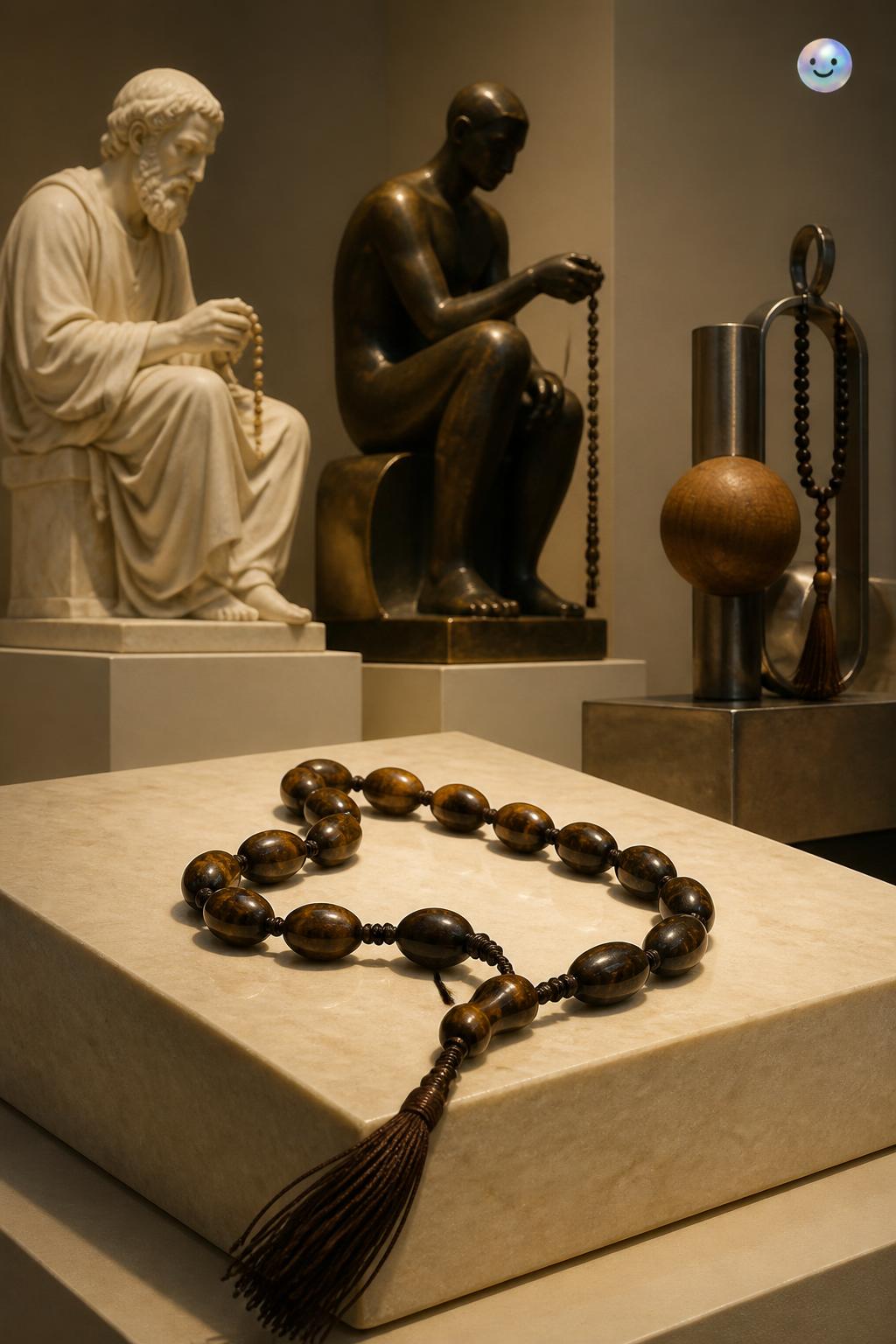 The rhythmic click of Greek komboloi