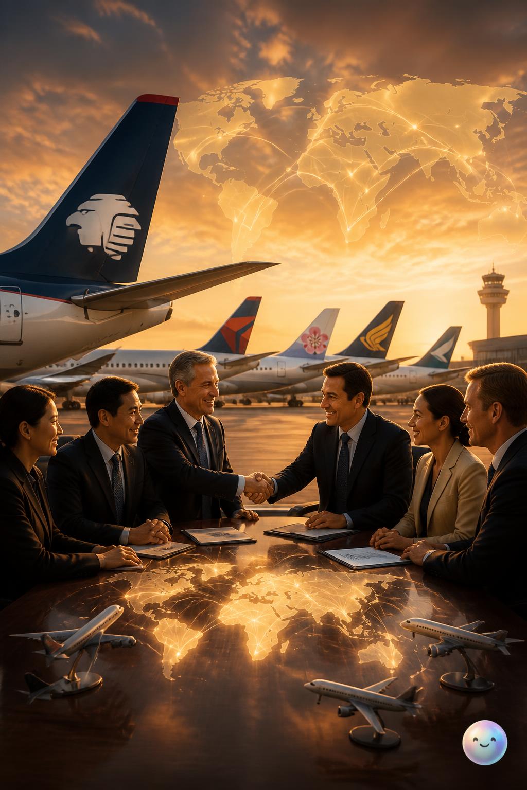 Co-founding the SkyTeam alliance