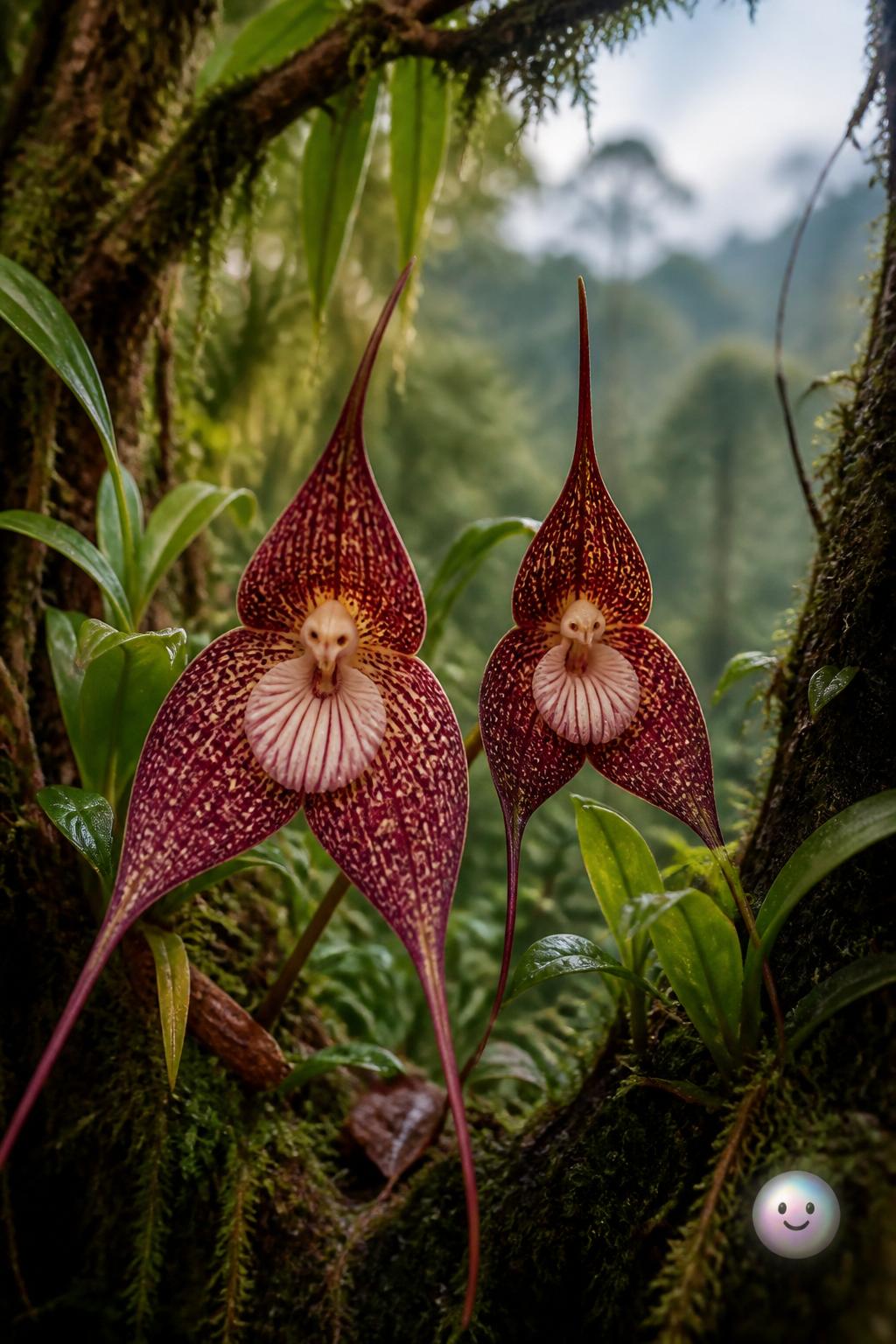 Dracula orchids and the mushroom trick