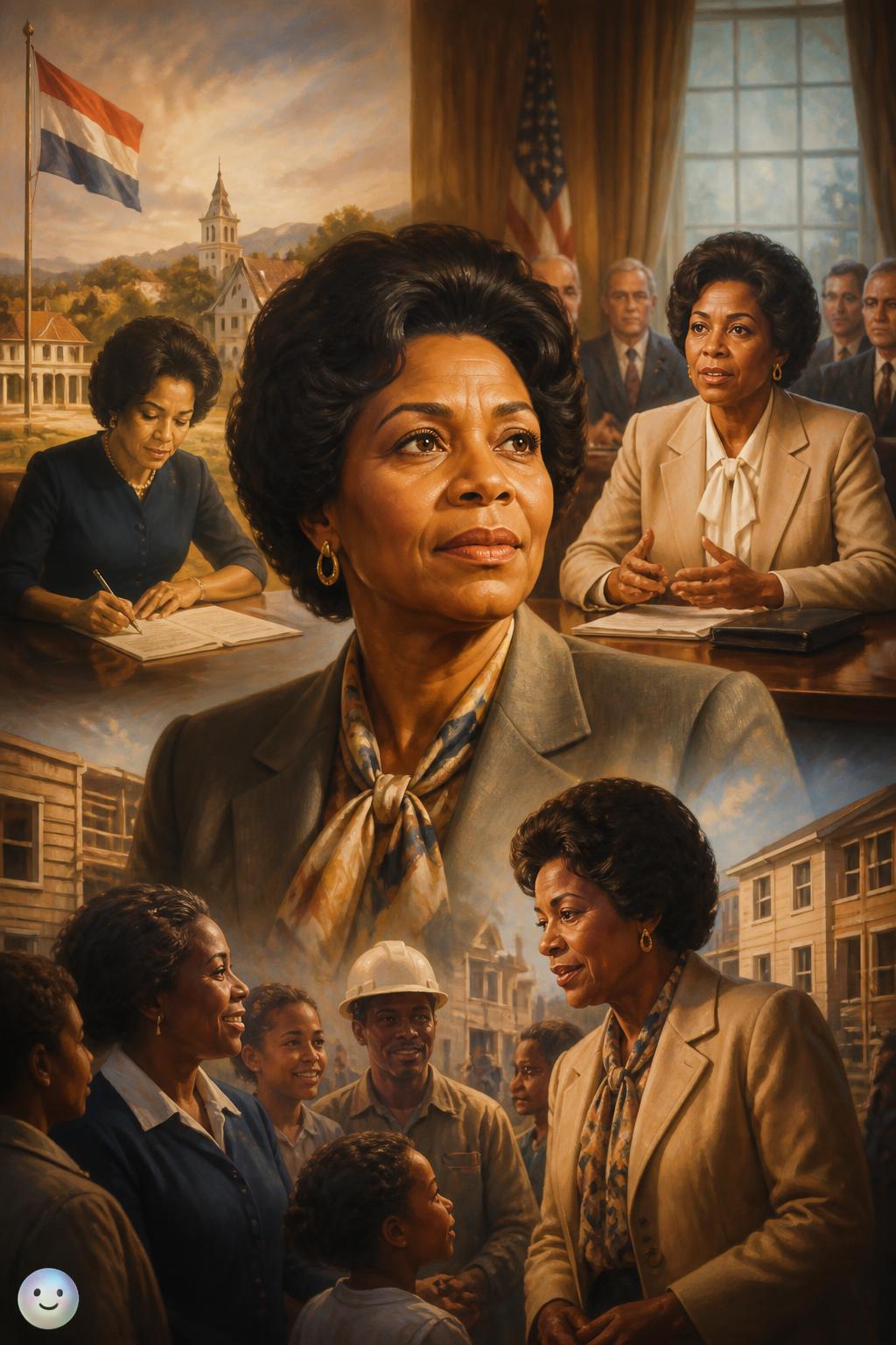 Patricia Roberts Harris makes history