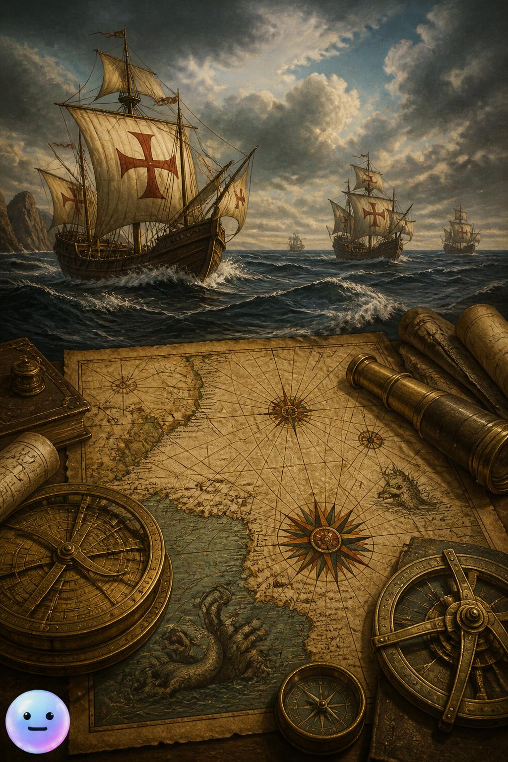 O mistério da longitude e os mapas secretos