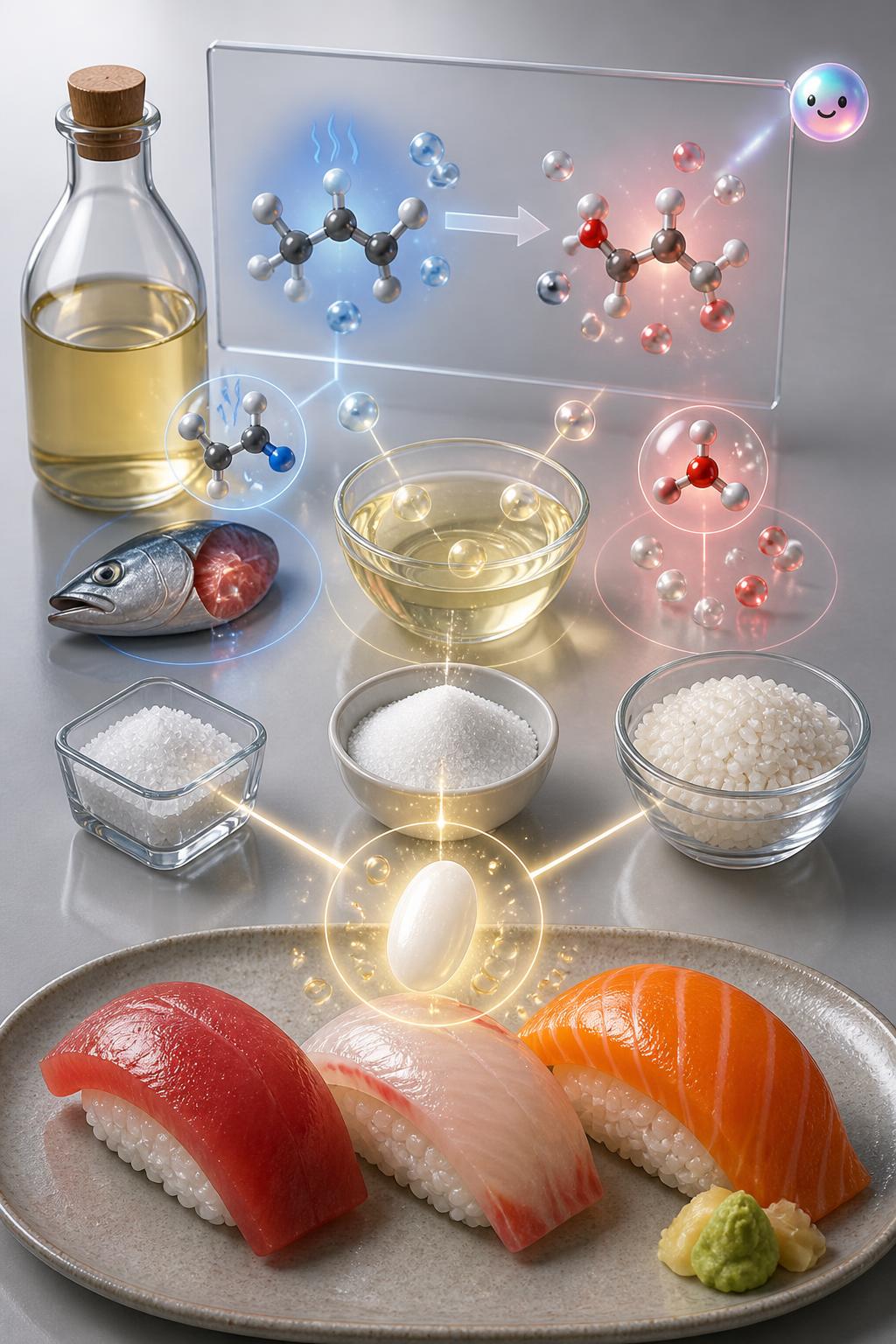 酢が果たす防腐と消臭の化学反応