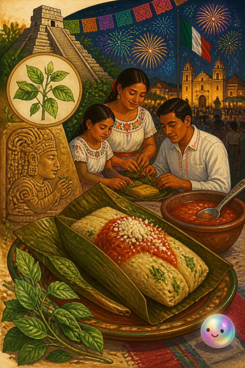 Los tamales de chipilín y la herencia maya