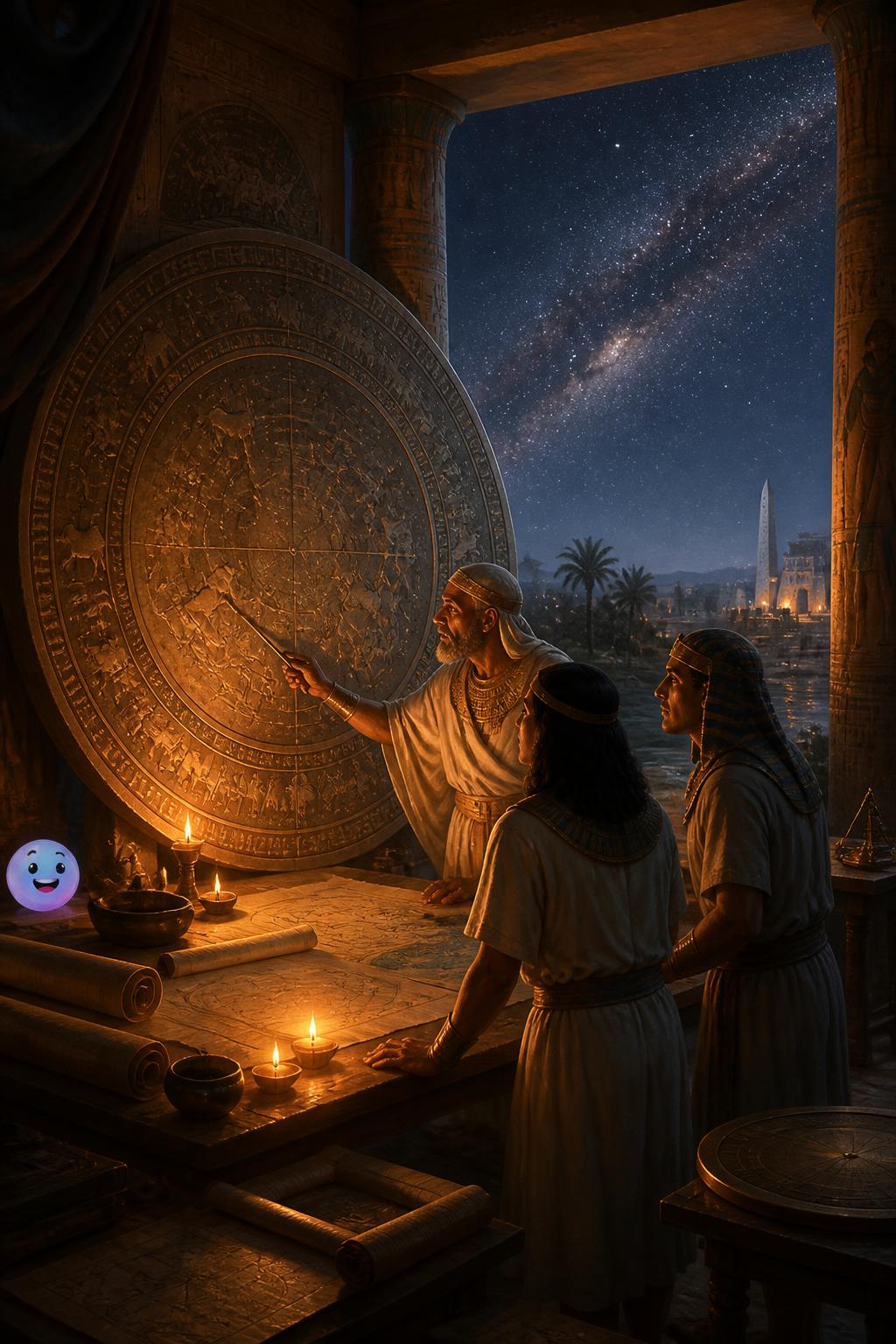 Tracing history through Egyptian birth charts