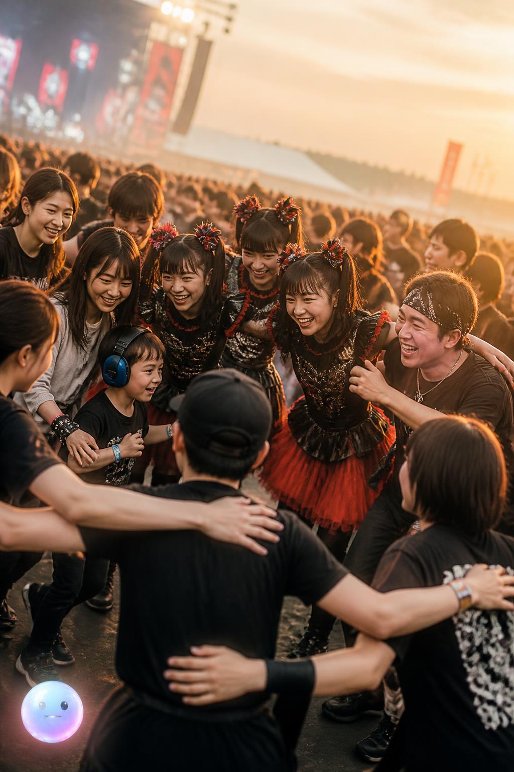 安全で熱いモッシュッシュピット