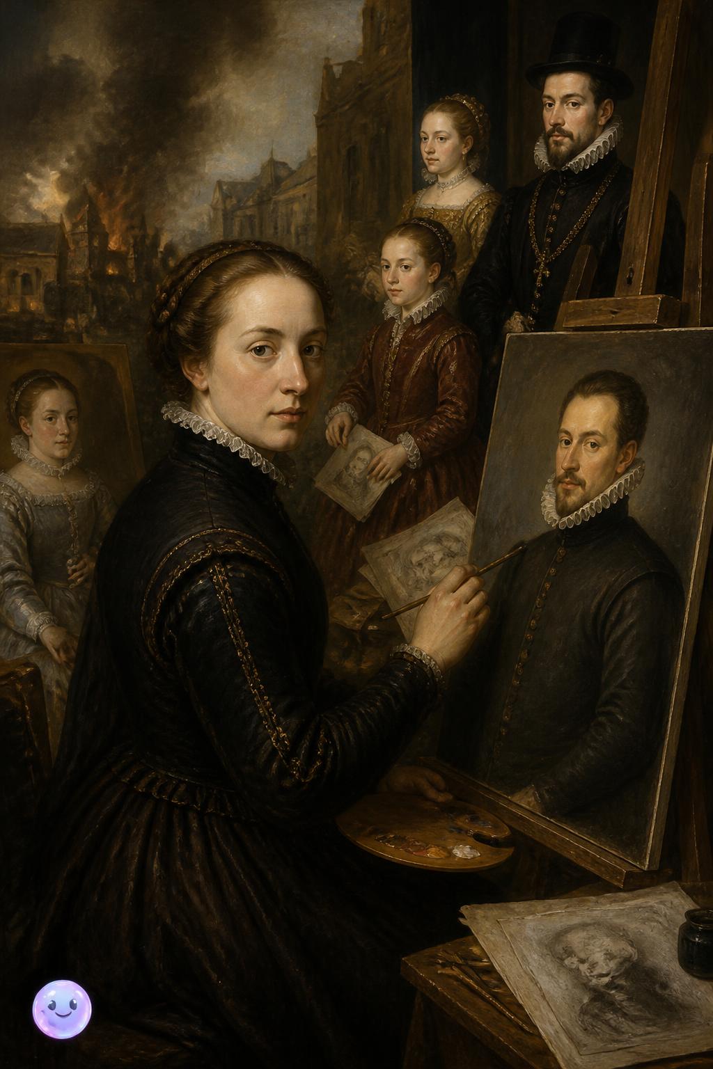 The phantom painter of royal portraits