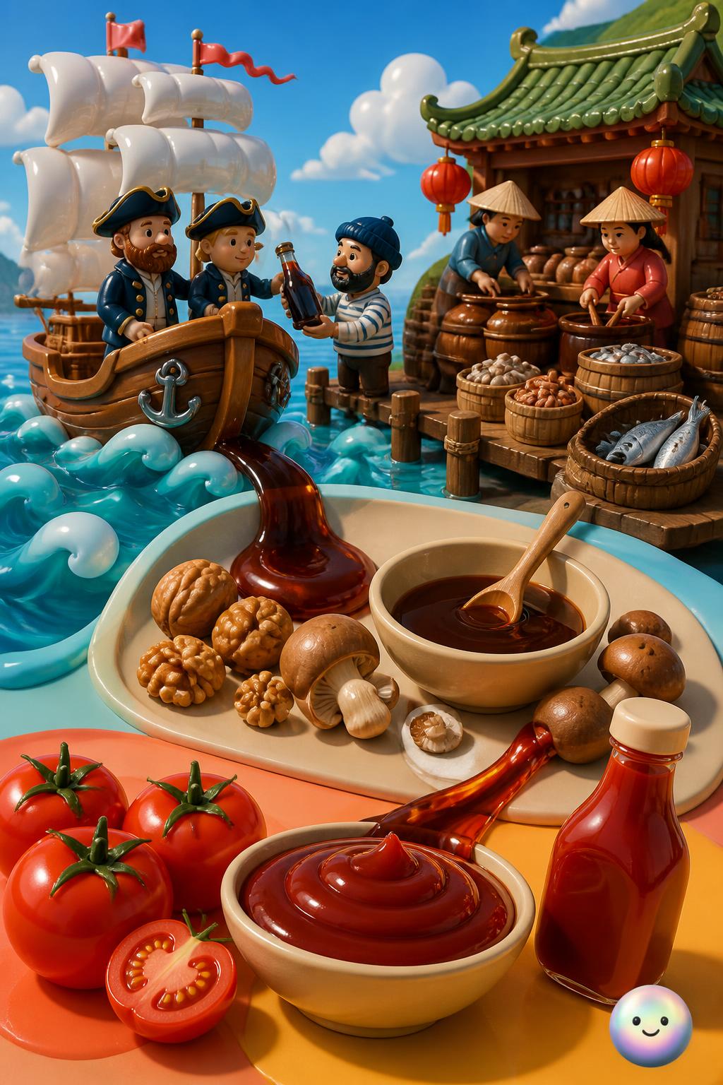 Ketchup's fishy maritime beginnings