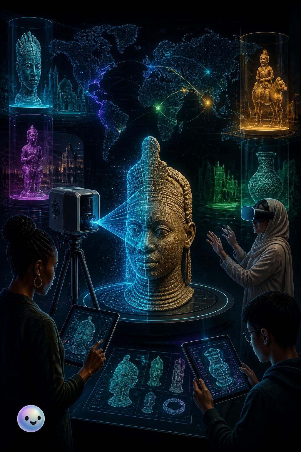 Digital twins and virtual museums