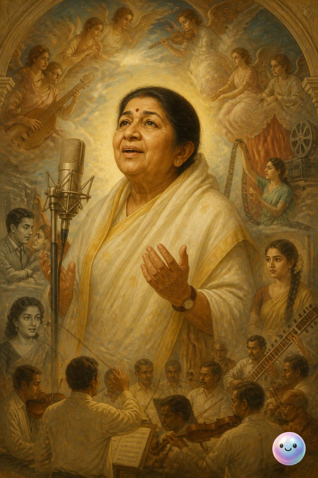 Lata Mangeshkar, the Nightingale of India