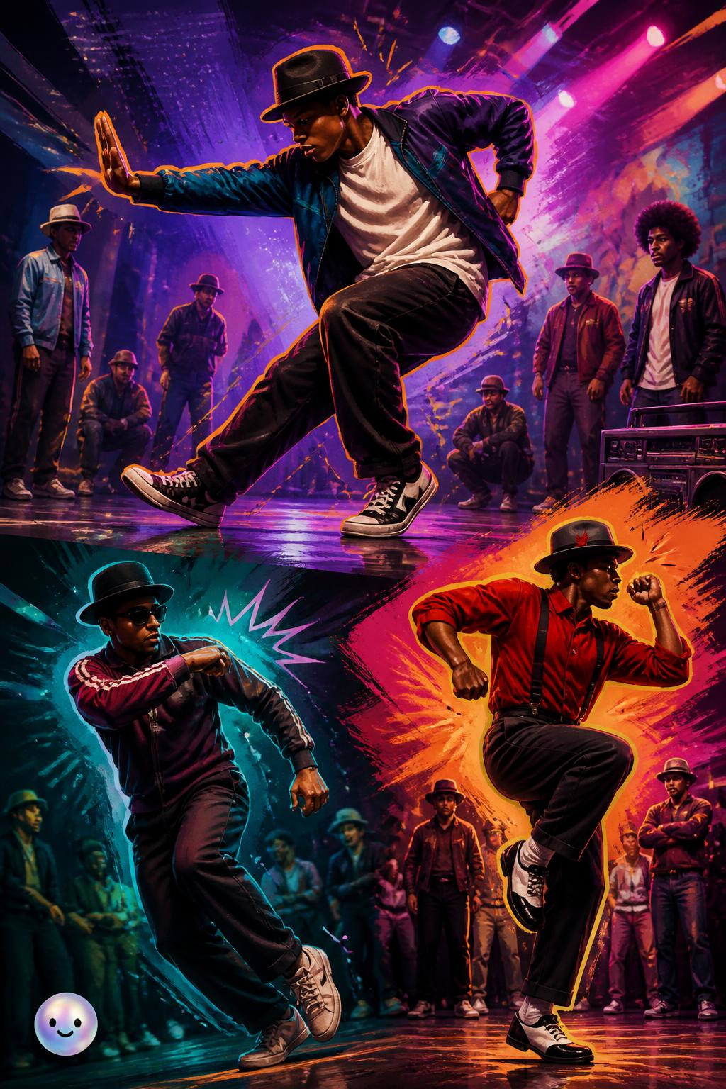 El funk de la costa oeste con el popping y locking