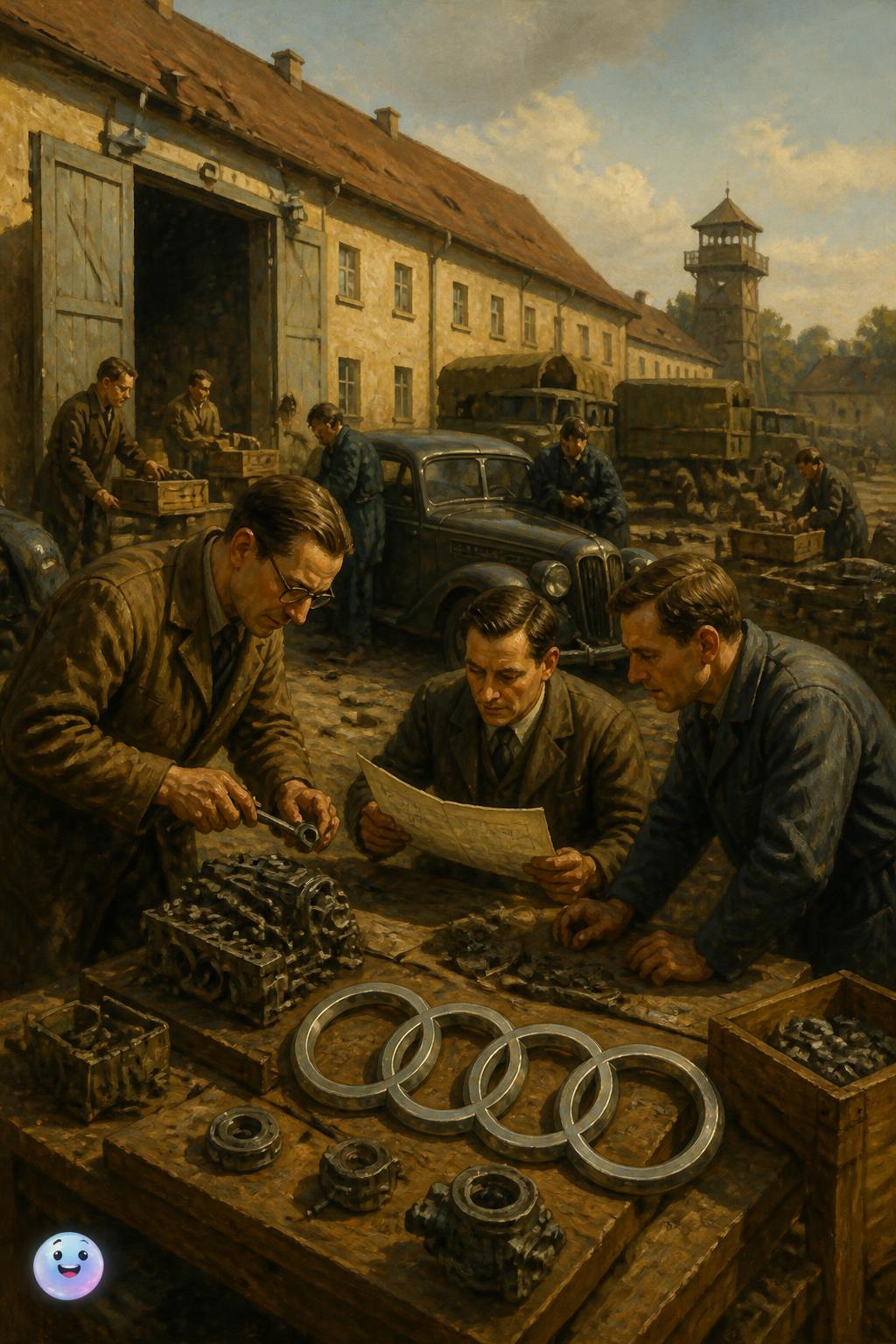 Rebuilding in a Bavarian garrison town