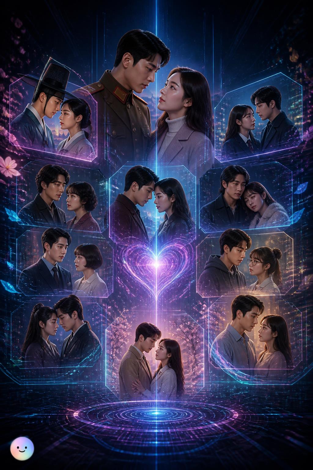 The star crossed lovers of Korean drama