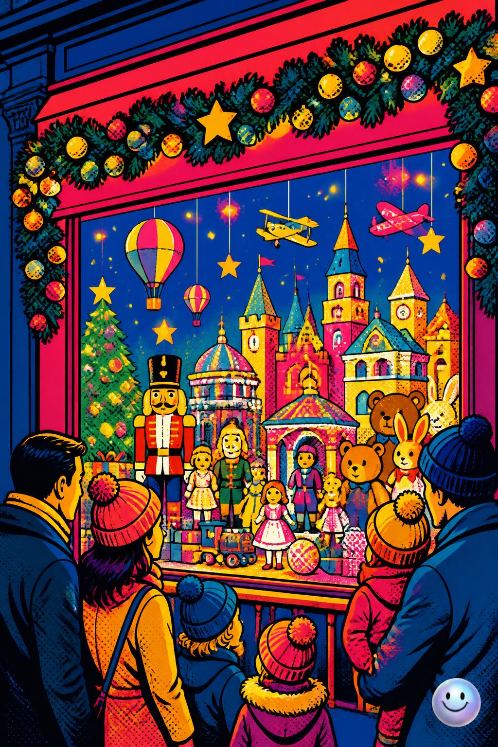 Les vitrines animées de Noël