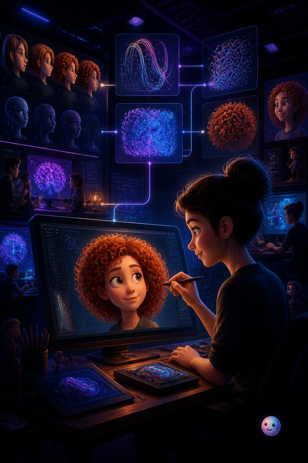 Why curly hair took three years to invent