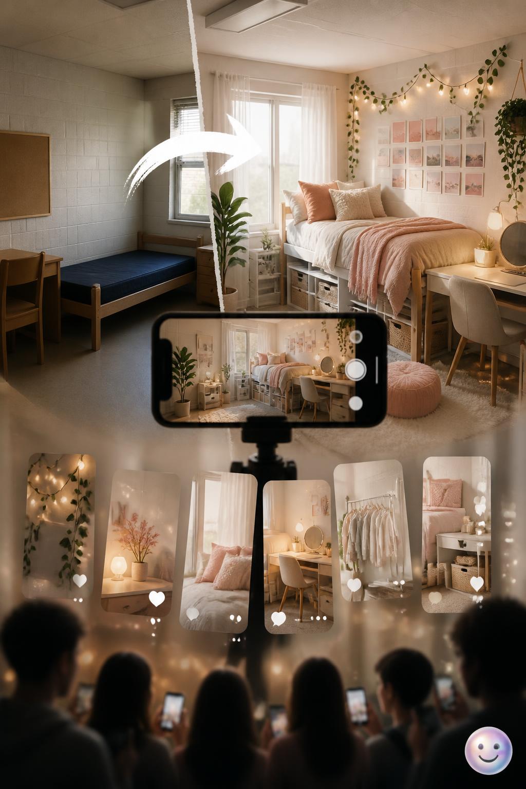 El impacto de los videos dorm tour
