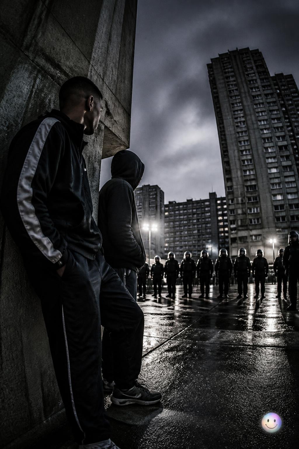 Gritty realism meets stylized movement