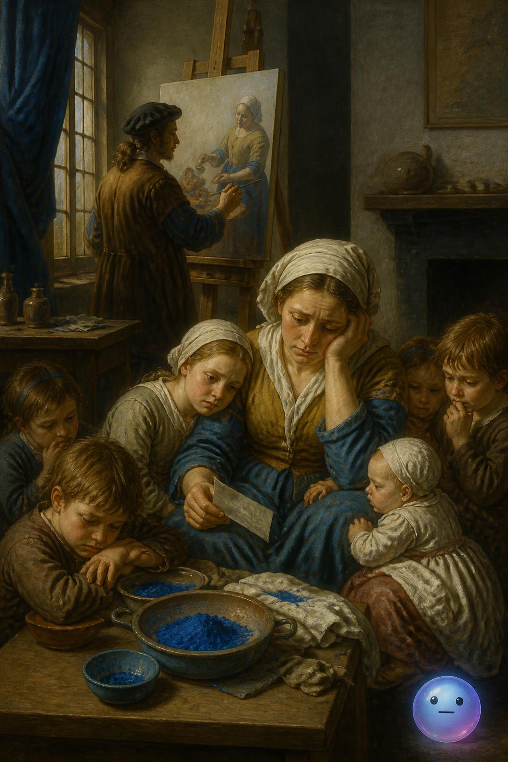 Drowning a family in paint debt