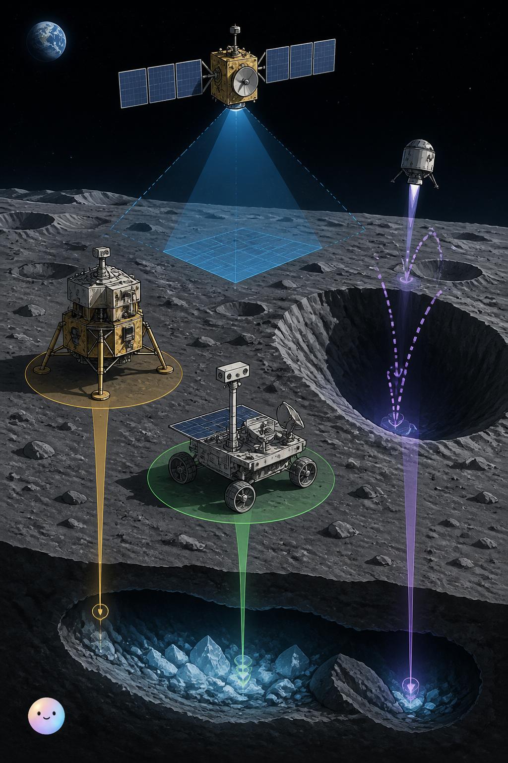 The five-part robotic squad