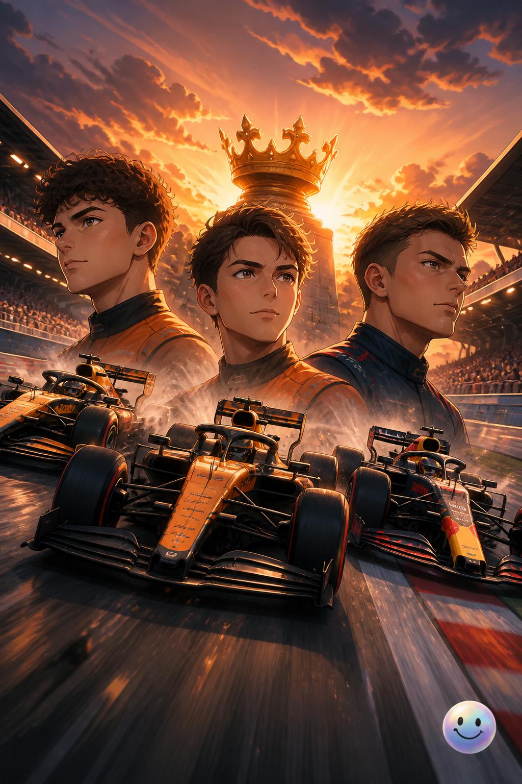 The three-way battle for the crown