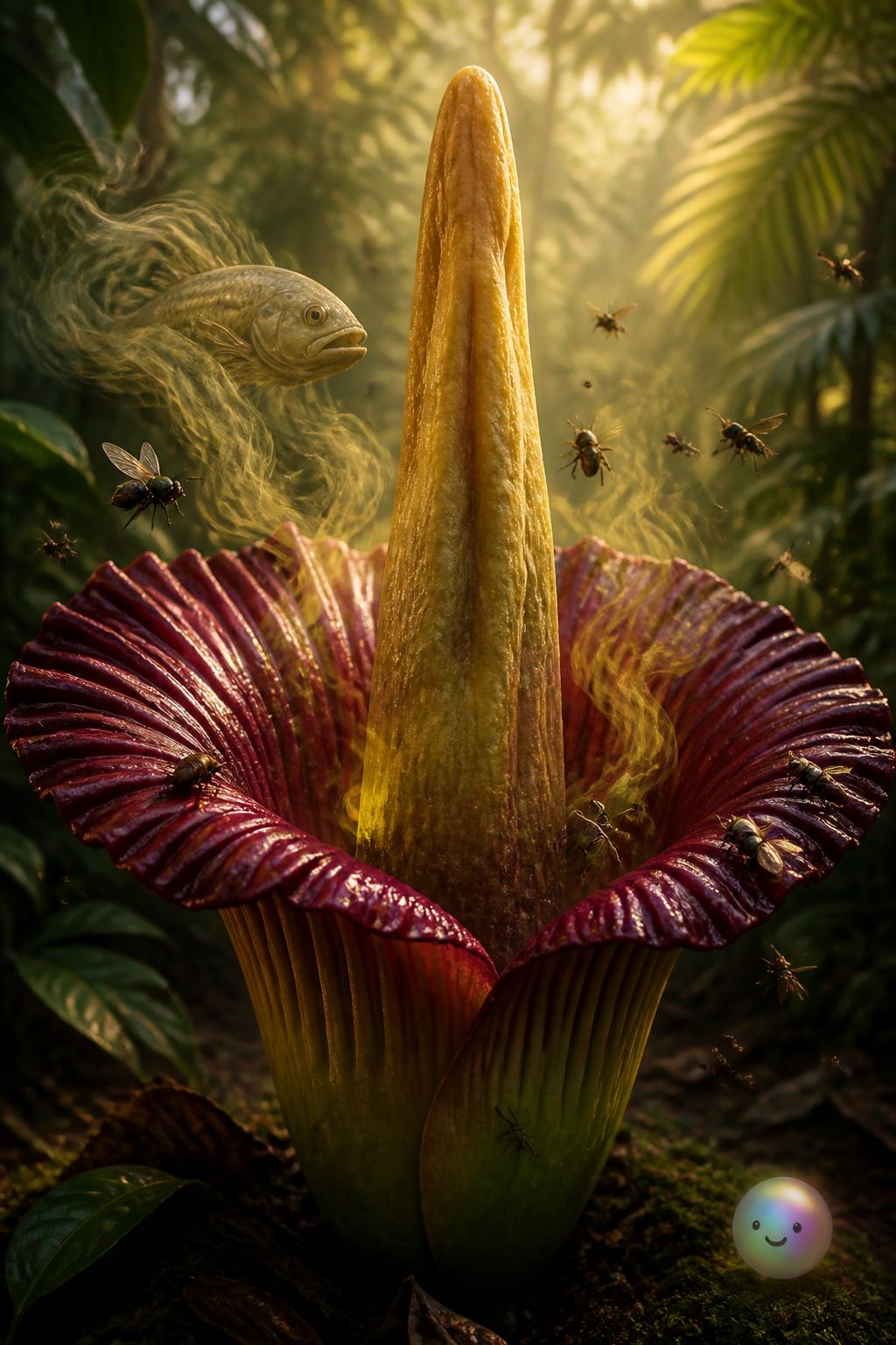 Why the corpse flower smells like decay