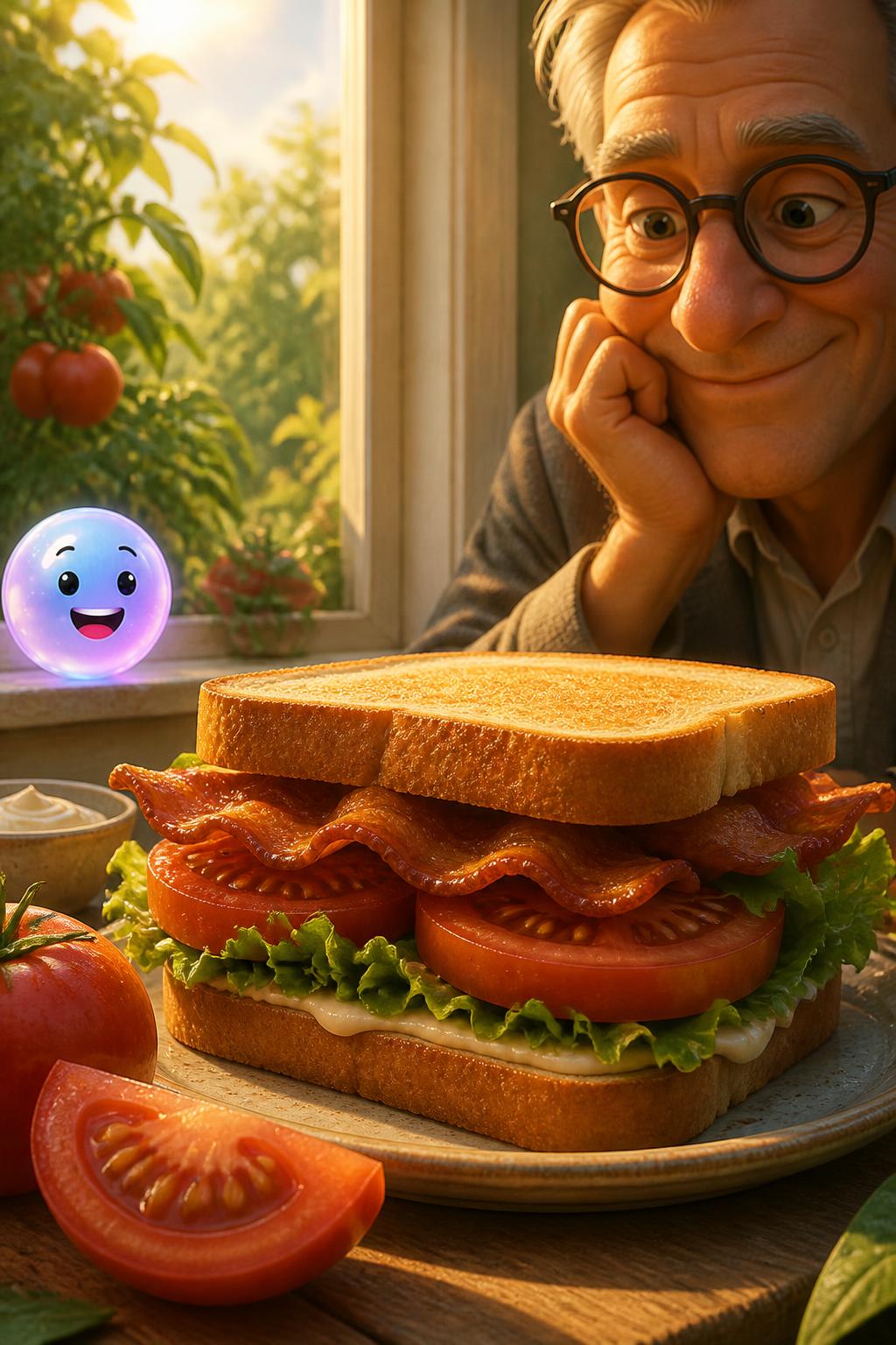 Is it actually a tomato sandwich