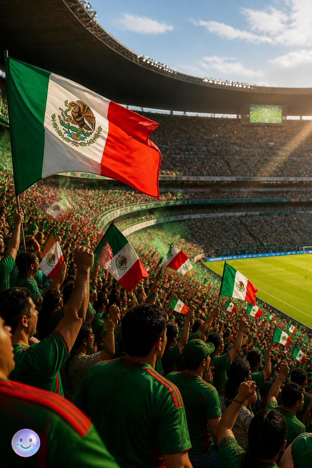 Mexico's passionate local stadium support