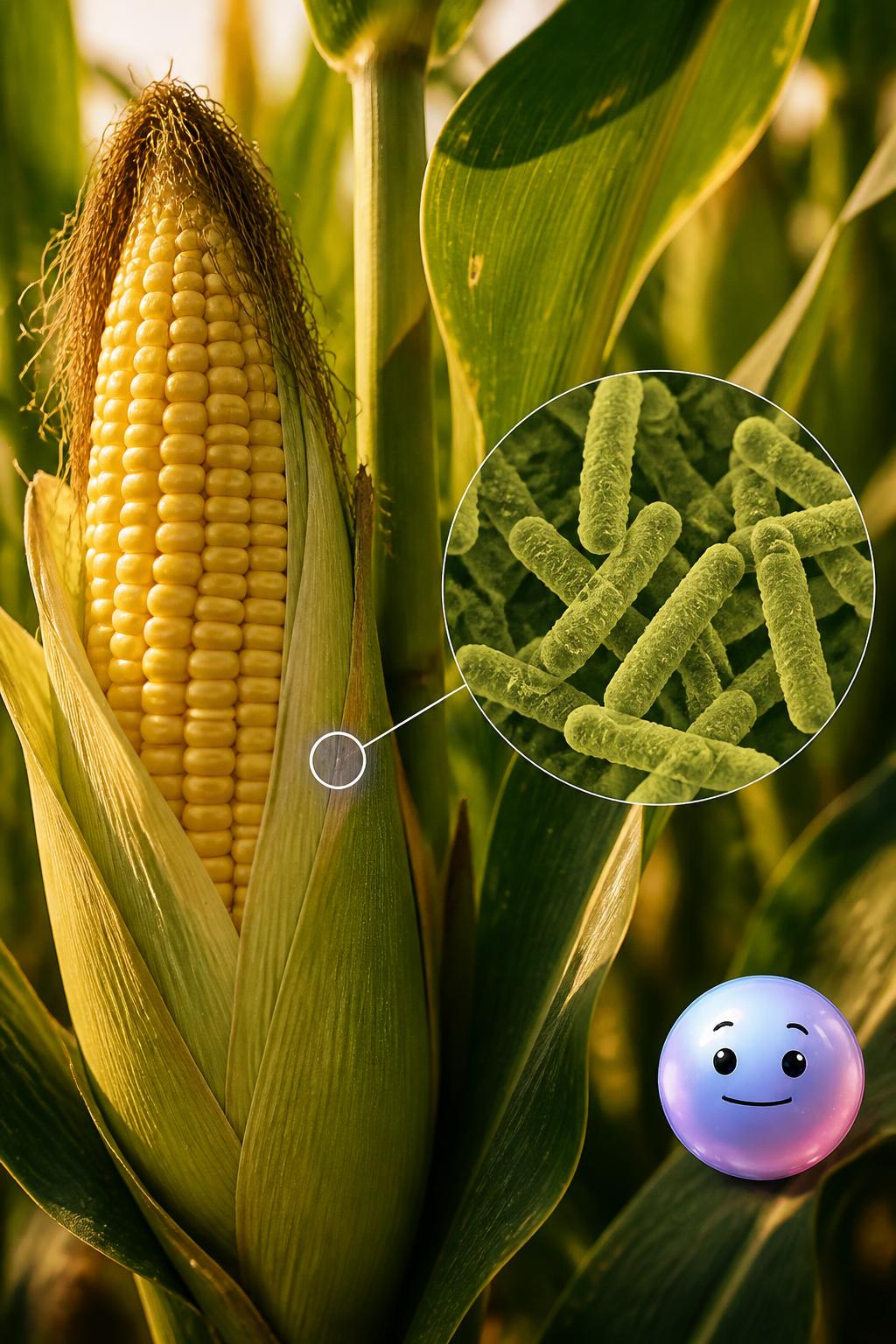 La bacteria que protege al maíz