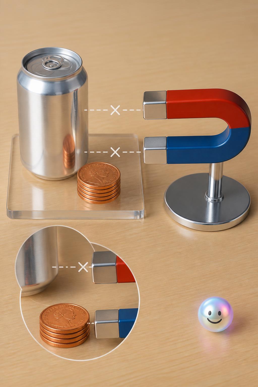 Los metales que ignoran el magnetismo