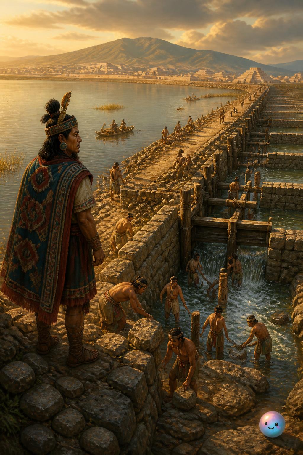 The great dike of Nezahualcoyotl