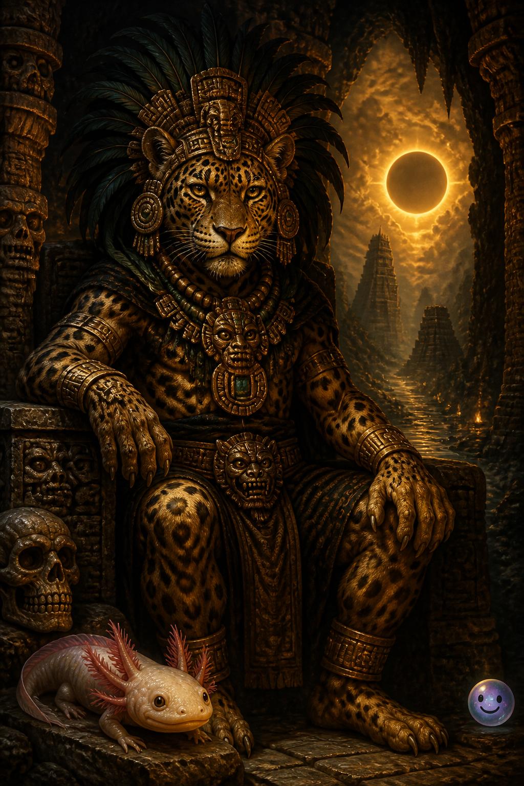 El señor del inframundo maya