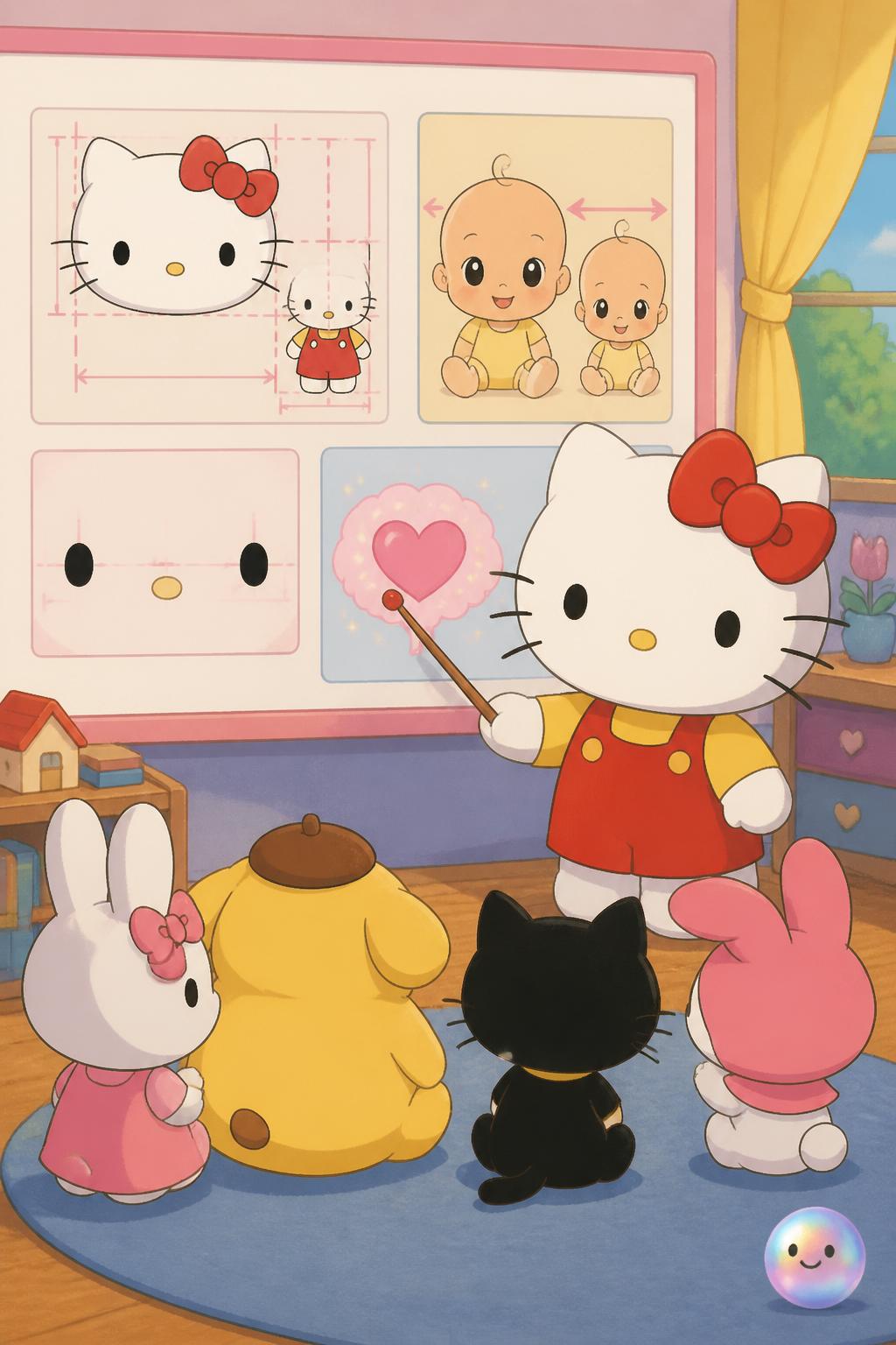 The strict rules of cute proportions