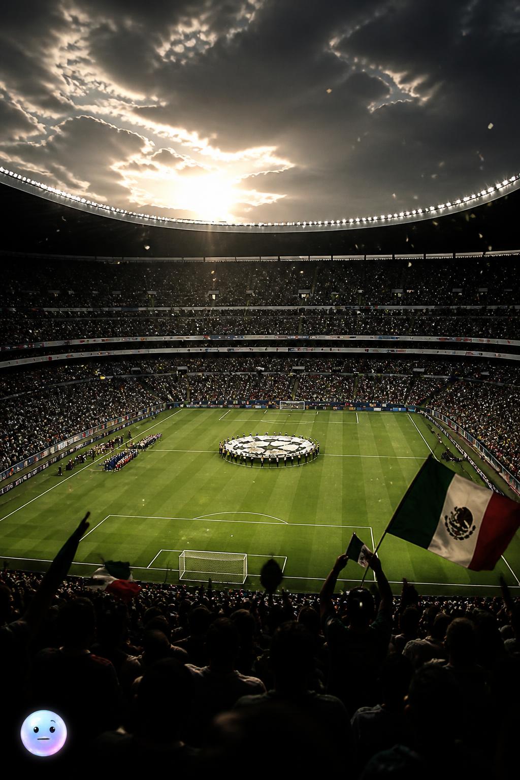 El templo del Estadio Azteca