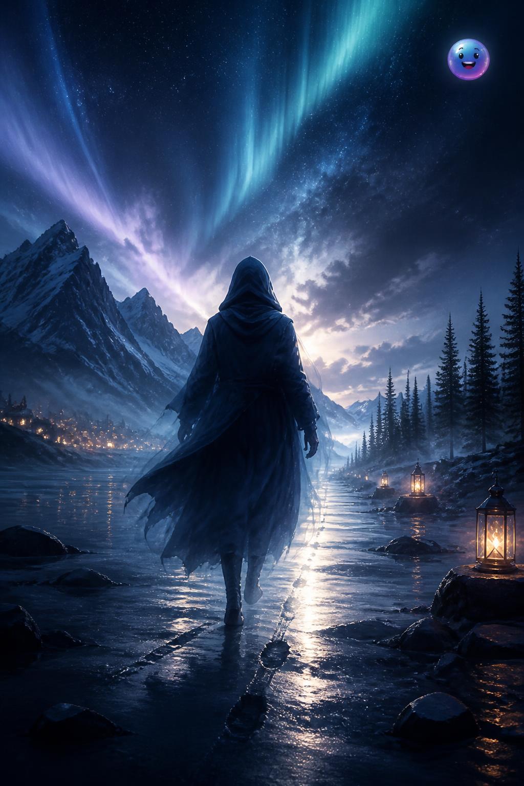 The ghostly forerunner of the North