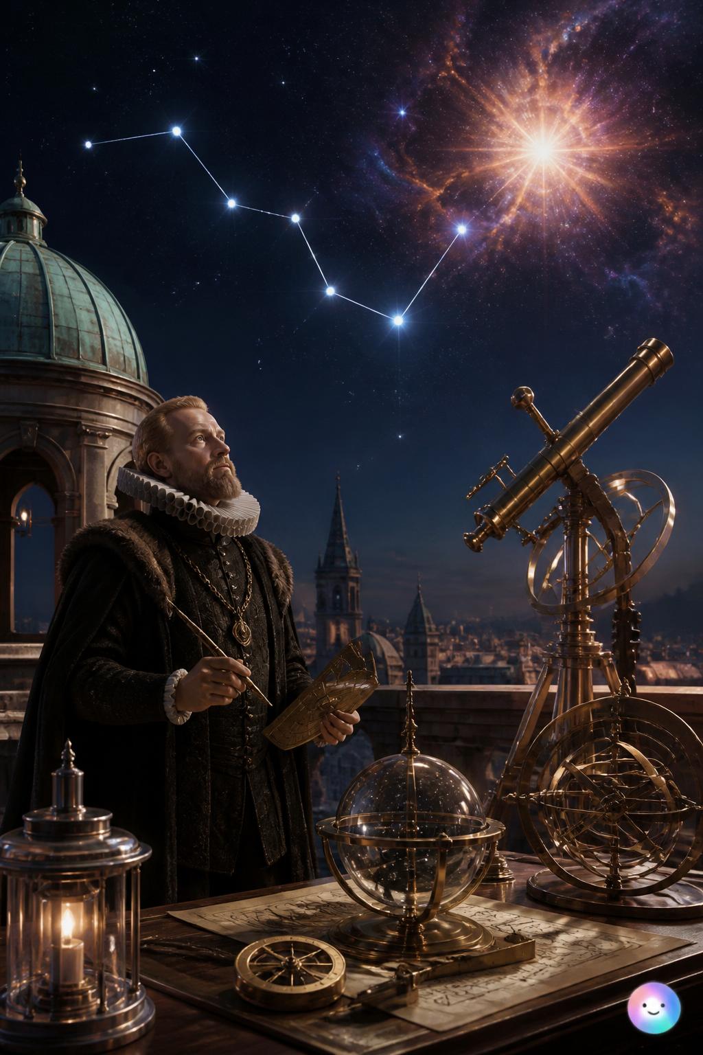 Tycho Brahe and the changing heavens