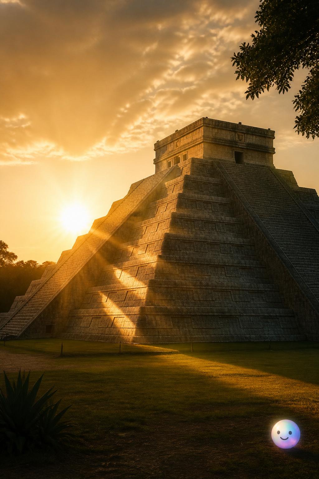 Pirámides alineadas con el sol