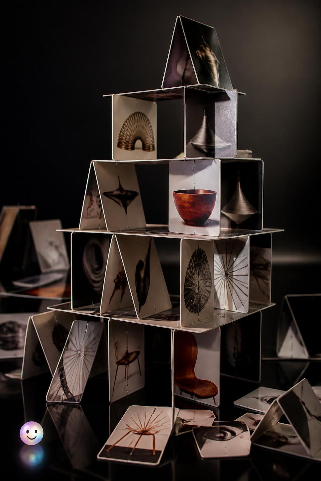 Building houses with a deck of cards