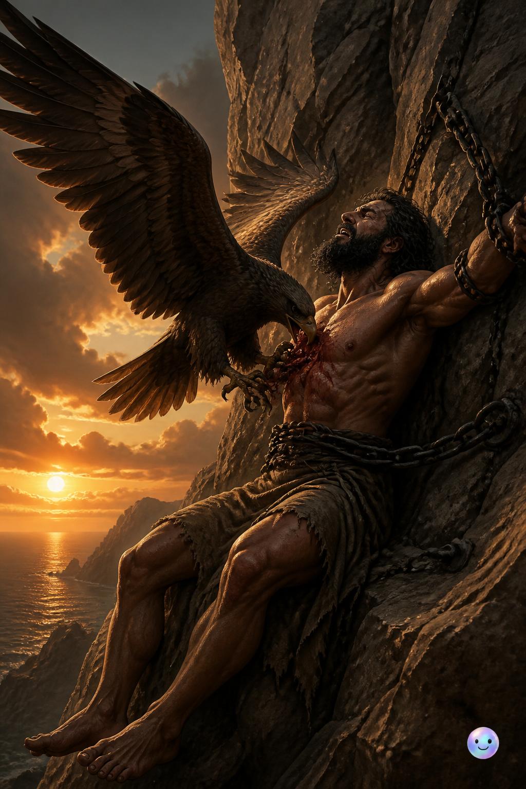 The ancient Greek myth of Prometheus