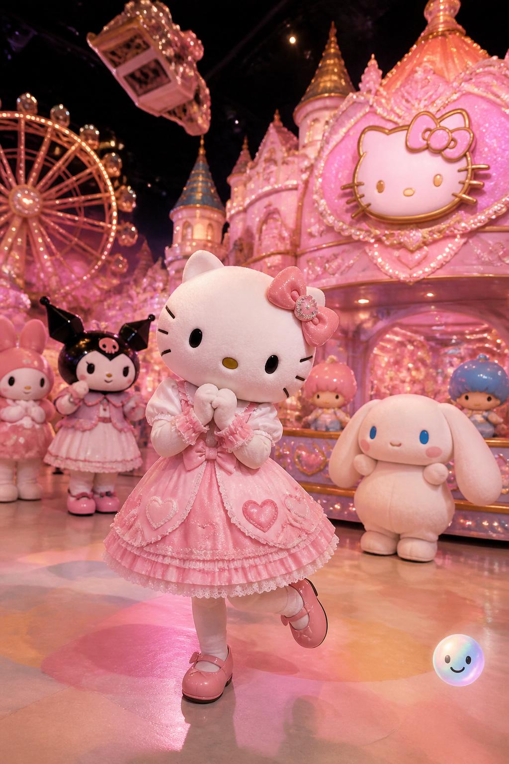 Sanrio Puroland and immersive worlds