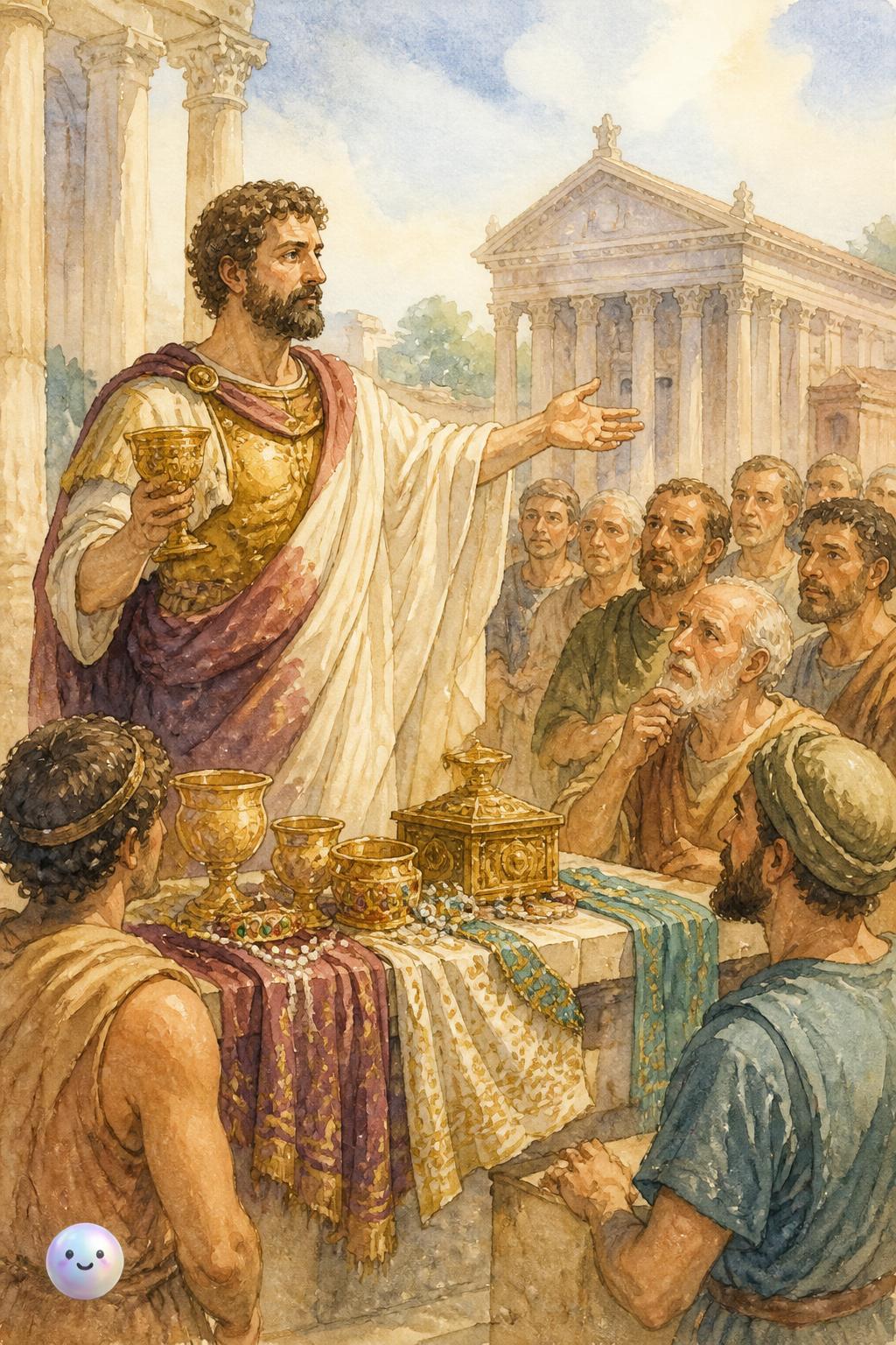 Selling the royal treasures