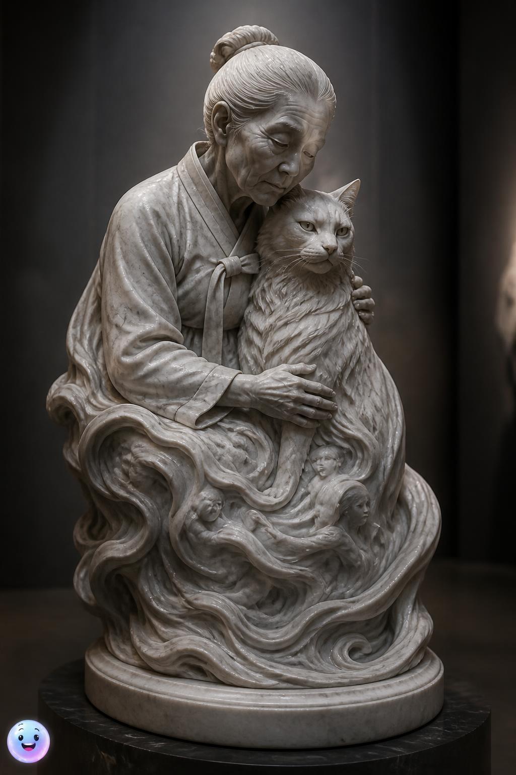 The Hong Kong Grandma and the cat's spirit