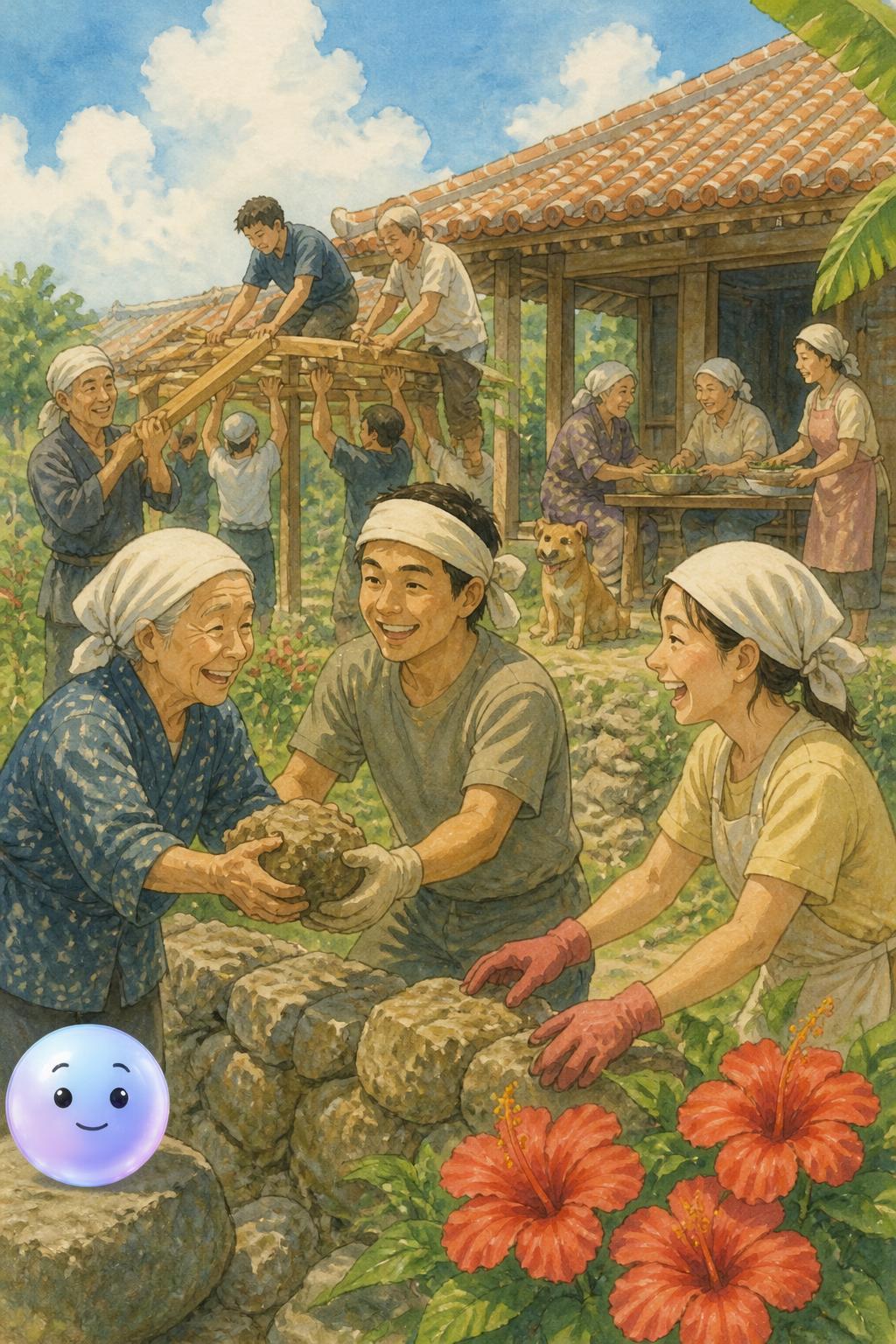 助け合いの精神「ゆいまーる」