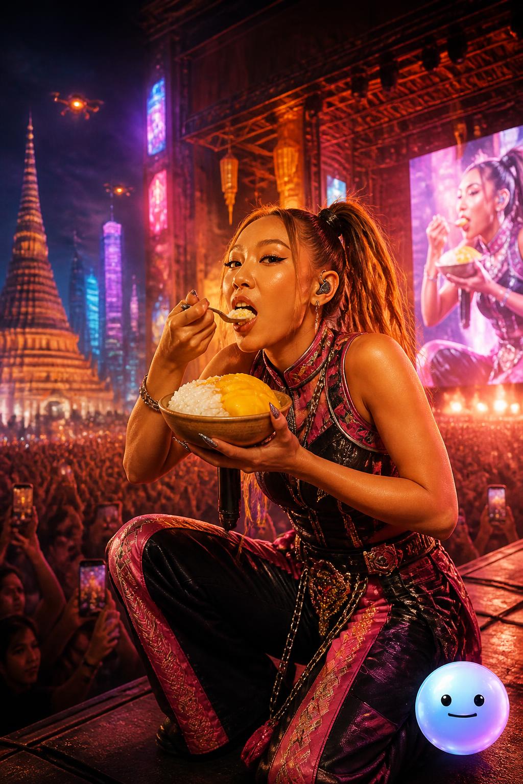 Coachella's mango sticky rice moment
