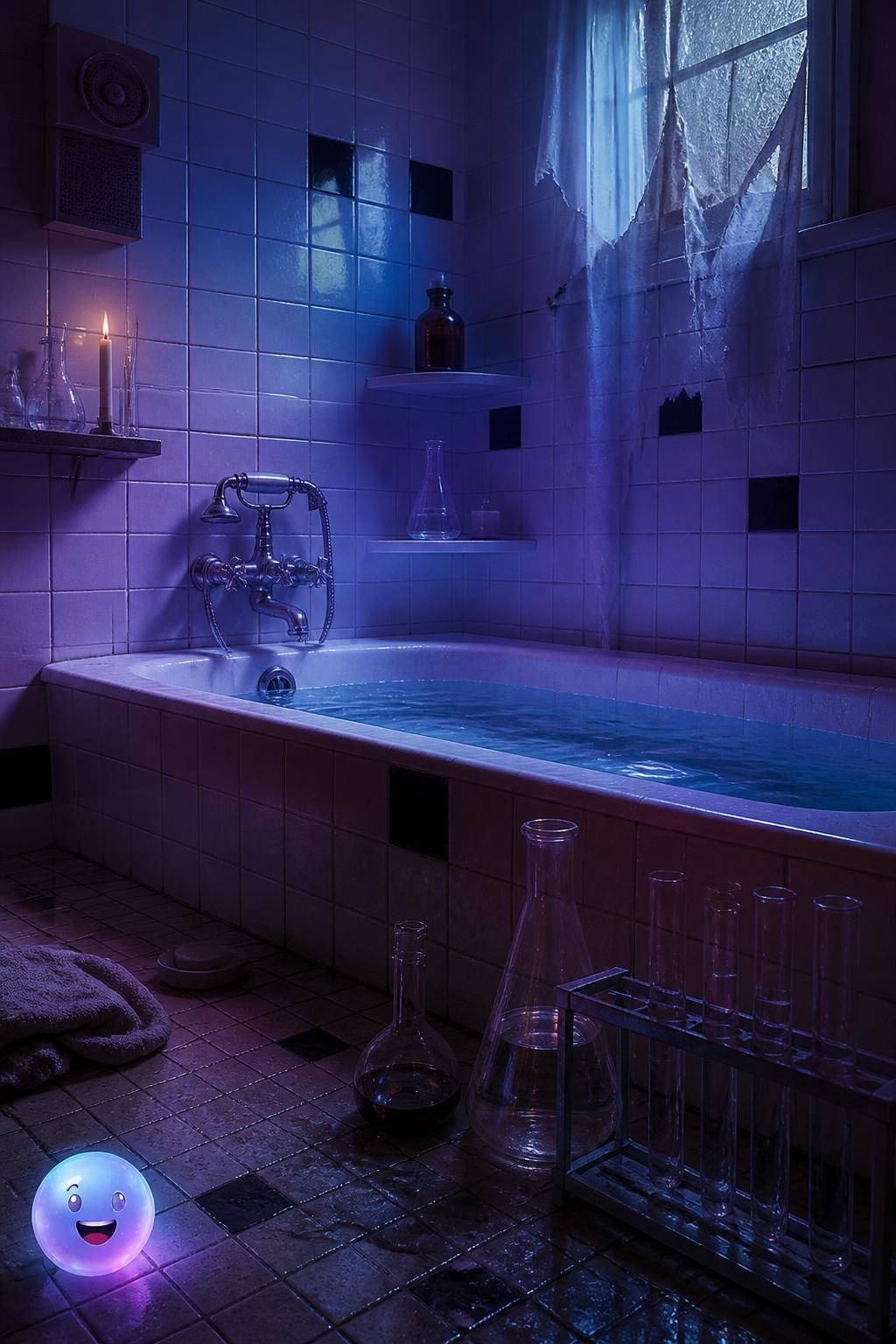 The tile bathroom experiment