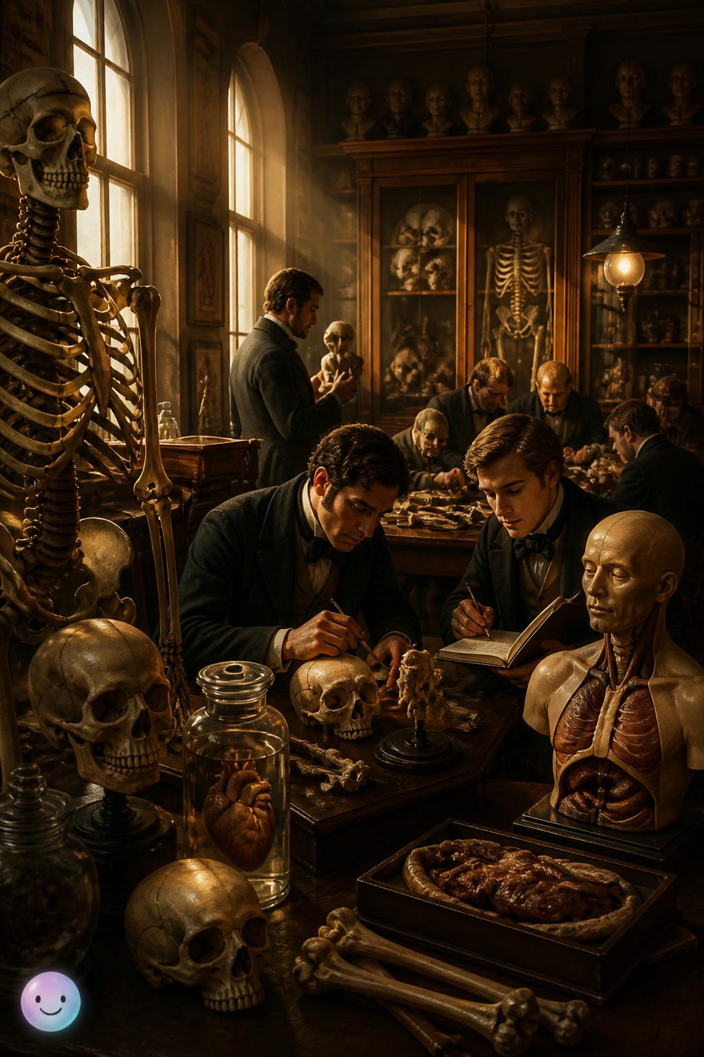 Inside a nineteenth century teaching cabinet