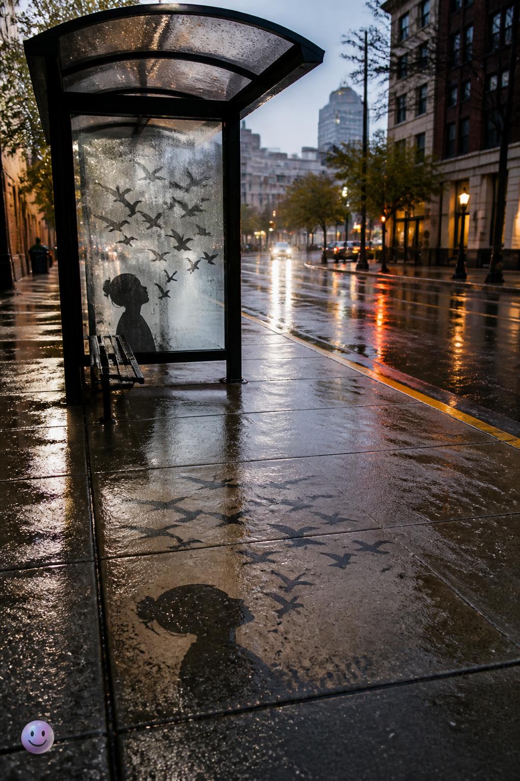 Poesía oculta en las banquetas de Boston