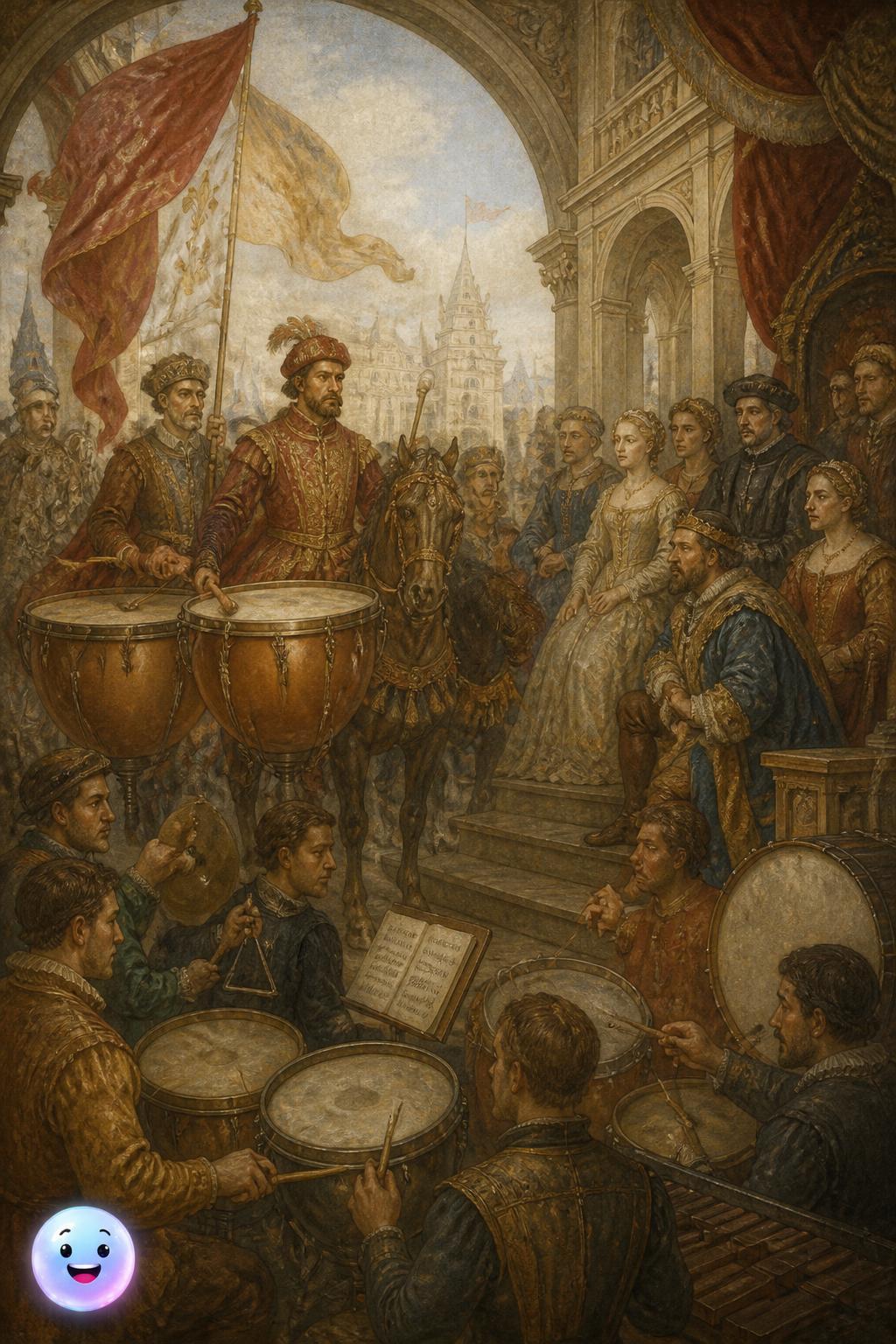 How Drums Invaded European Courts