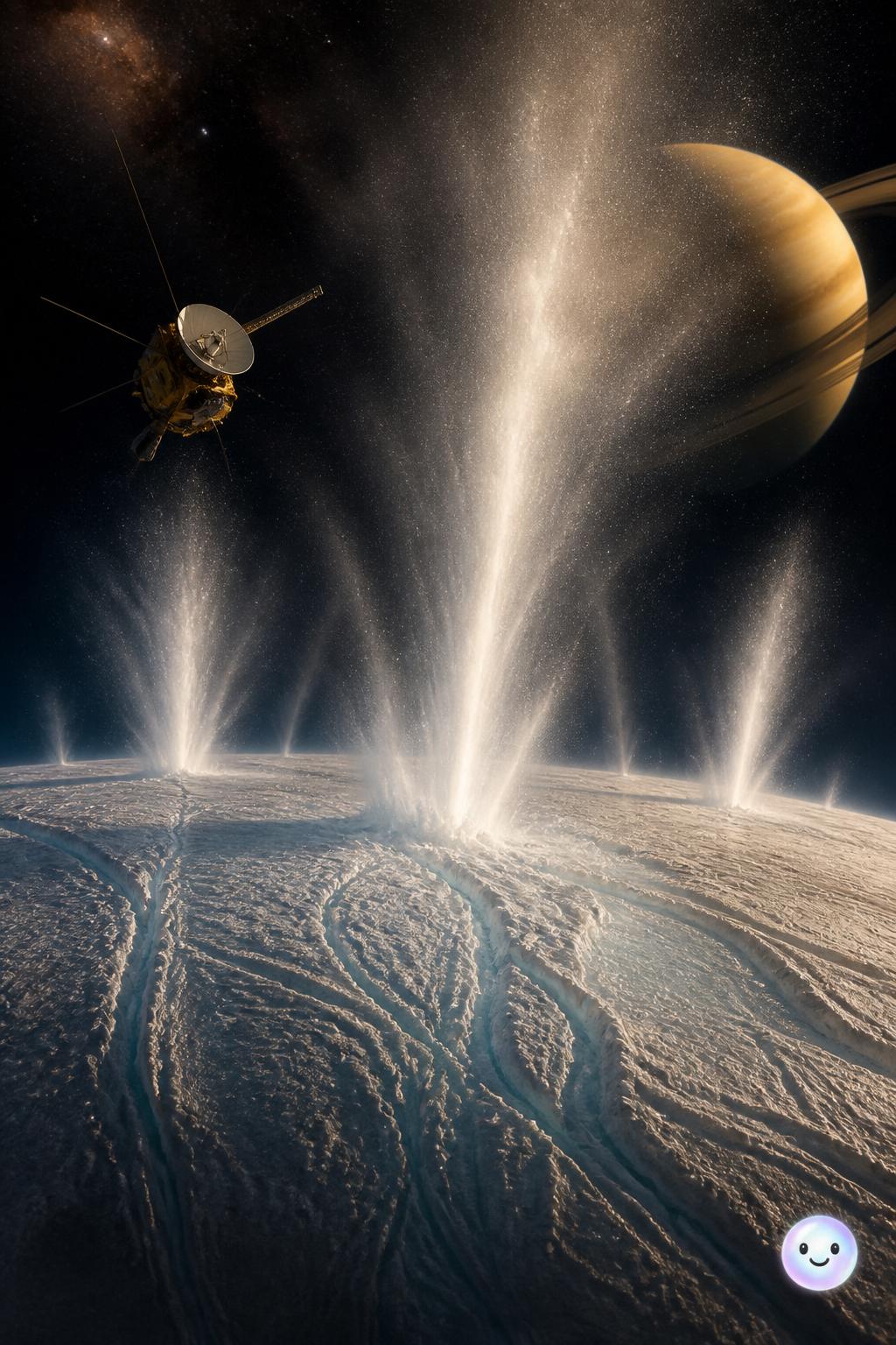 The discovery of active icy geysers
