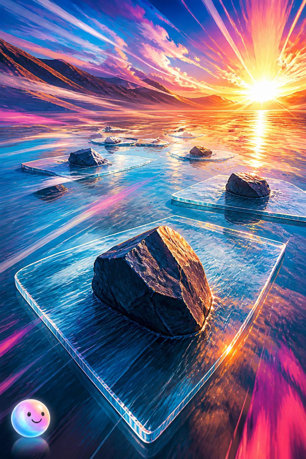 The secret recipe of ice, wind, and sun